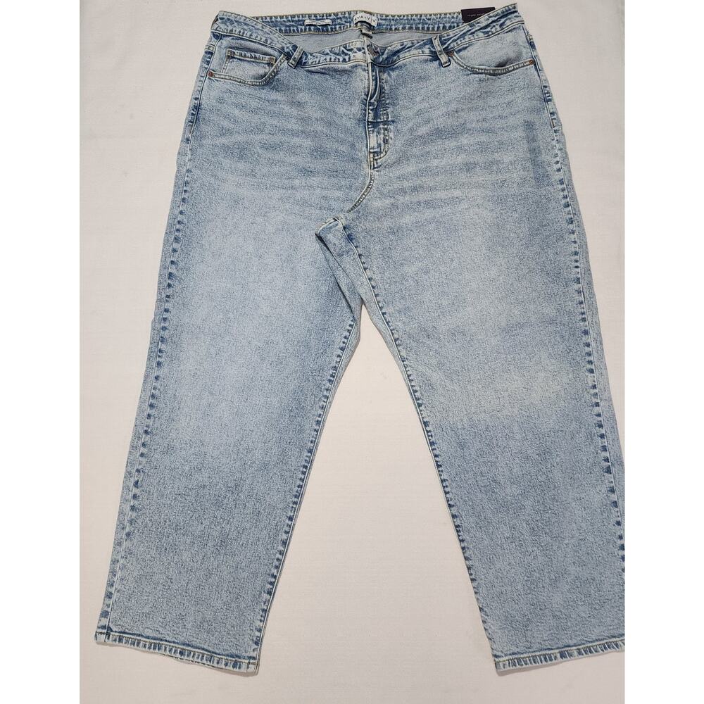 AVA & VIV Women's high rise 90's straight hip & thighs size 26 W45''x L42''
